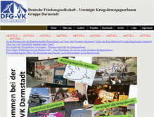 Tablet Screenshot of dfg-vk-darmstadt.de